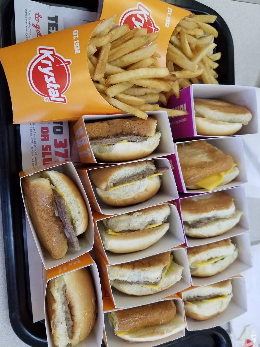 Krystal | meal takeaway | 2663 Mt Moriah Rd, Memphis, TN 38115, USA | 9017943370 OR +1 901-794-3370