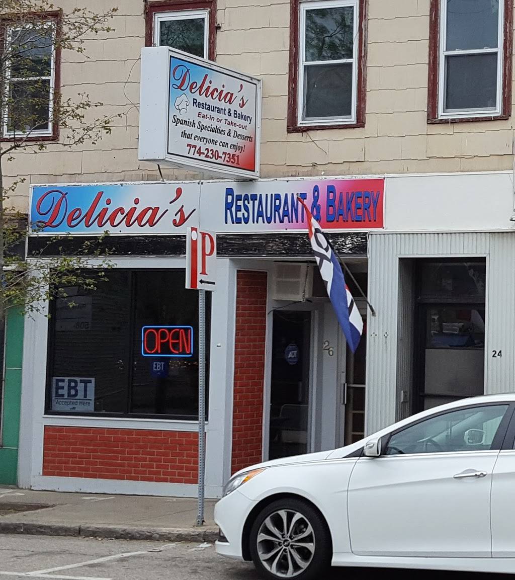 Delicias Restaurant & Bakery | restaurant | 18 Central St, Southbridge, MA 01550, USA | 7742307351 OR +1 774-230-7351