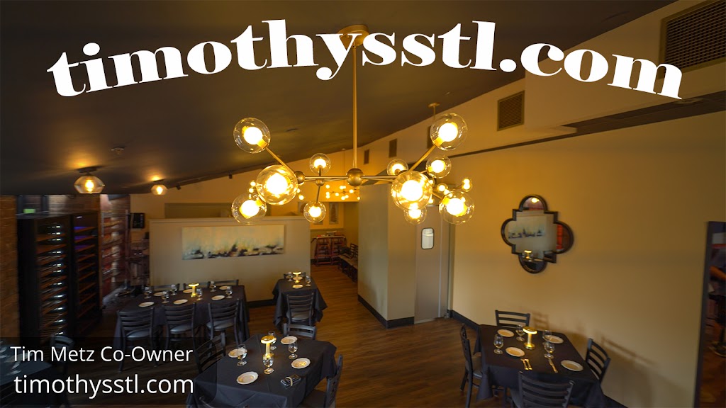 Timothys The Restaurant | restaurant | 12710 Olive Blvd, Creve Coeur, MO 63141, USA | 3147865301 OR +1 314-786-5301
