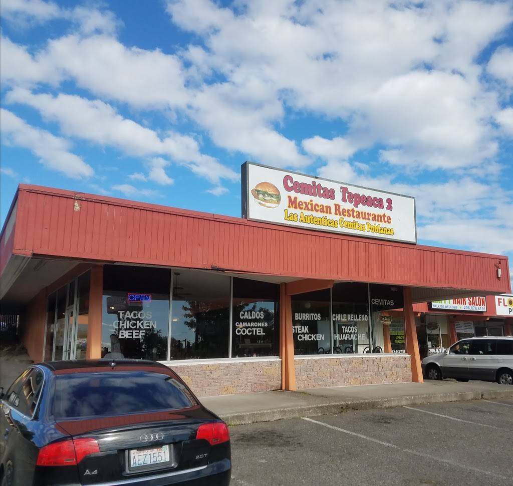 Cemitas Tepeaca 2 | restaurant | 21624 Pacific Hwy S, Des Moines, WA 98198, USA | 2068788202 OR +1 206-878-8202
