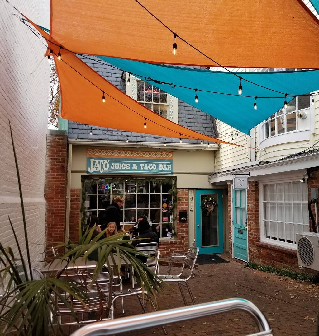 Jaco Juice & Taco Bar | restaurant | 1614 Wisconsin Ave NW, Washington, DC 20007, USA | 2025052216 OR +1 202-505-2216