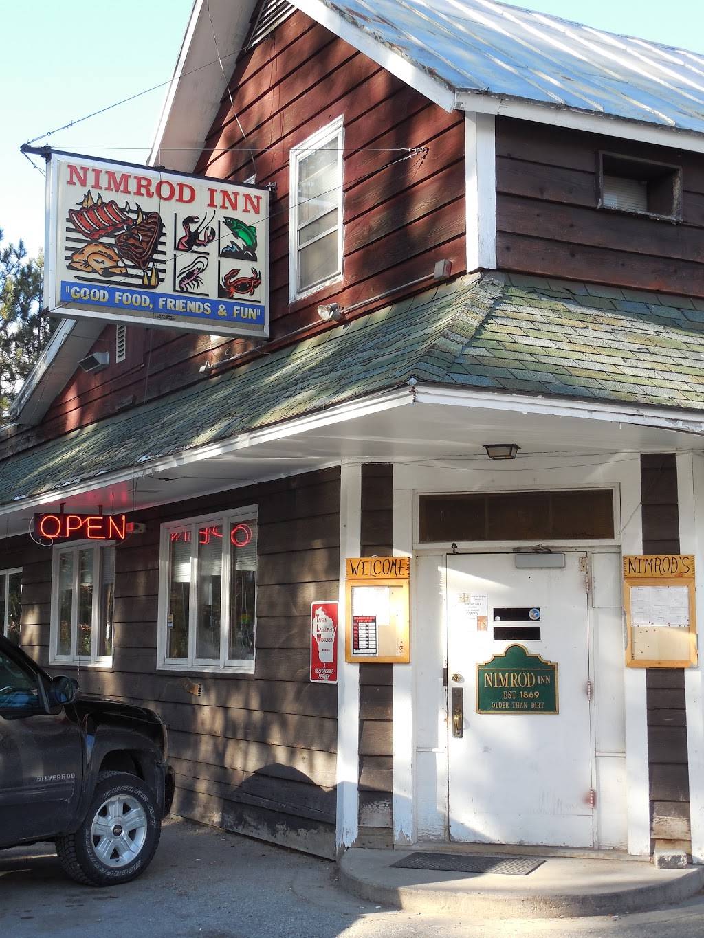 Nimrod Inn | restaurant | N12808 Northway Dr, Athelstane, WI 54104, USA | 7158565168 OR +1 715-856-5168