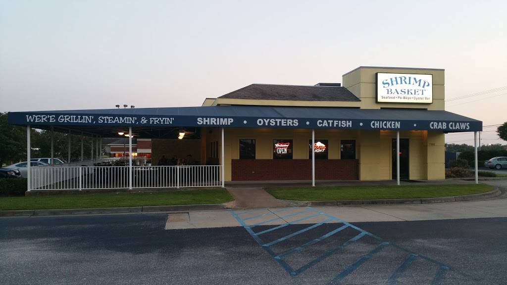 Shrimp Basket Montgomery | restaurant | 7900 Vaughn Rd, Montgomery, AL 36116, USA | 3345230466 OR +1 334-523-0466