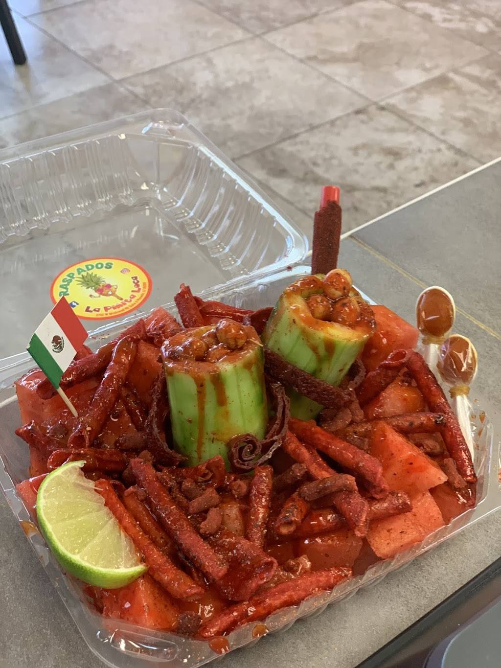 Raspados La Piñita loca | meal takeaway | 3750 W McDowell Rd suite 6, Phoenix, AZ 85009, USA | 6026122307 OR +1 602-612-2307
