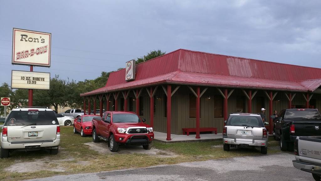 Rons Bar-B-Que | restaurant | 9400 FL-52, Hudson, FL 34669, USA | 7278612345 OR +1 727-861-2345