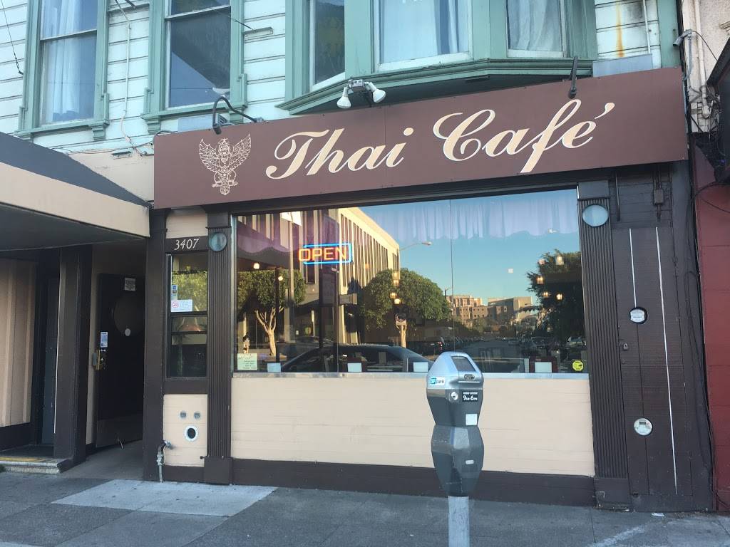 Thai Cafe | restaurant | 3407 Geary Blvd, San Francisco, CA 94118, USA | 4153864200 OR +1 415-386-4200