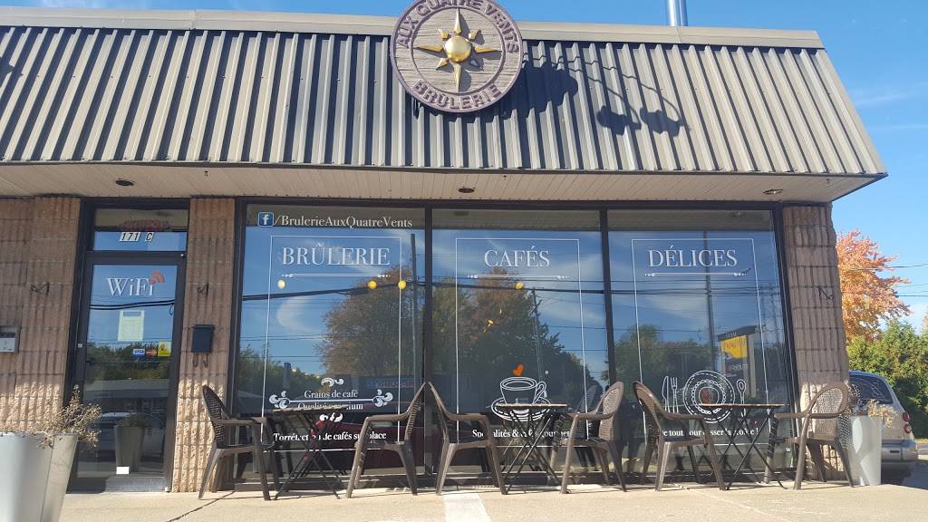 Brulerie Aux Quatre Vents (Café) | cafe | 171 Boulevard Saint-Jean-Baptiste, Châteauguay, QC J6K 3B4, Canada | 4508444429 OR +1 450-844-4429
