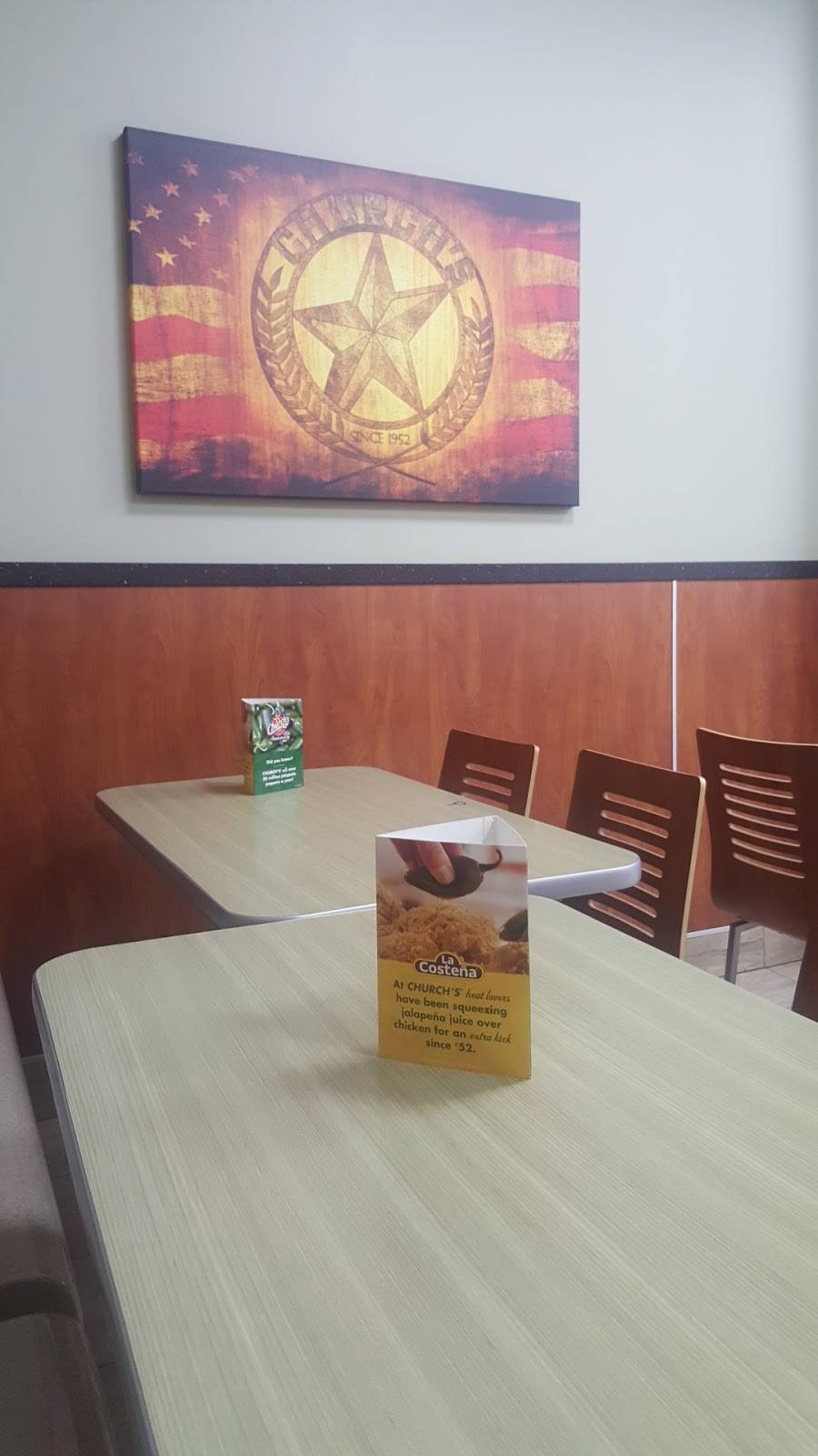 Churchs Chicken | restaurant | 12845 Potranco Rd, San Antonio, TX 78245, USA | 2108762280 OR +1 210-876-2280