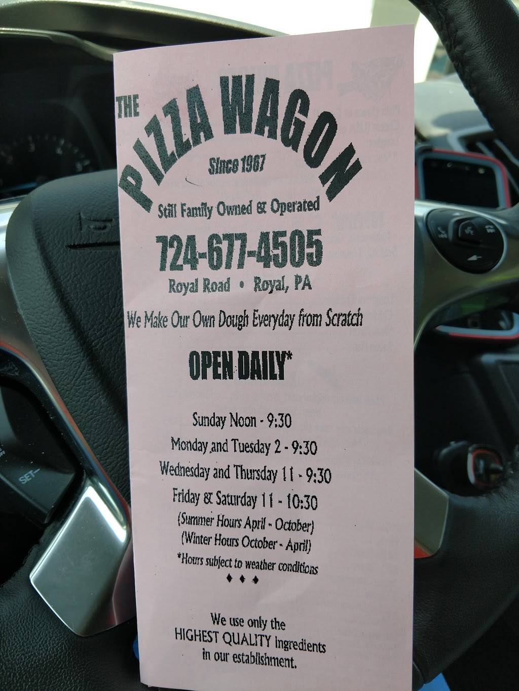 Pizza Wagon | restaurant | 255 Royal Rd, Brier Hill, PA 15415, USA | 7246774505 OR +1 724-677-4505