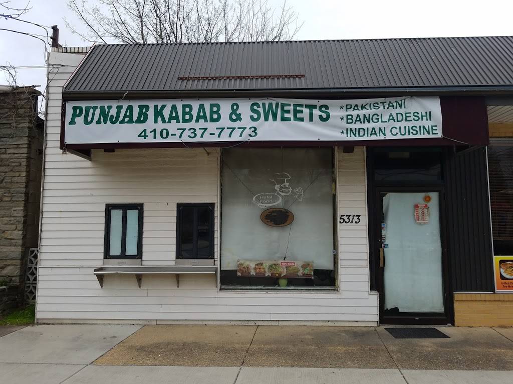 Punjab Kabab and Sweets | restaurant | 5313 East Dr, Arbutus, MD 21227, USA | 4107377773 OR +1 410-737-7773