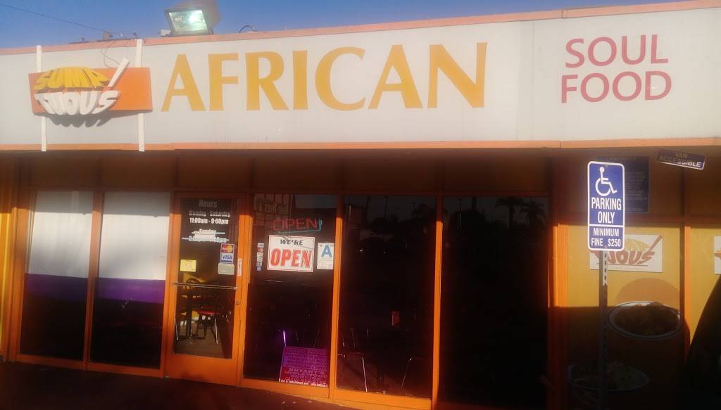 Sumptuous African Restaurant | restaurant | 1170 South La Brea Ave, Inglewood, CA 90301, USA | 3106543145 OR +1 310-654-3145