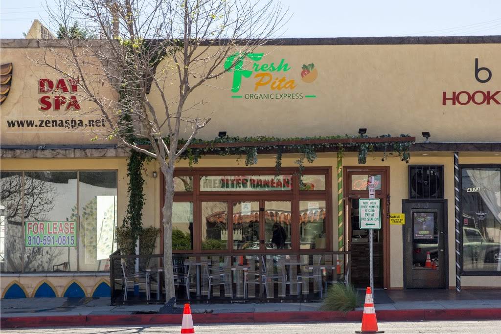 Fresh Pita Organic Express | restaurant | 4315 Sepulveda Blvd, Culver City, CA 90230, USA | 4248354130 OR +1 424-835-4130