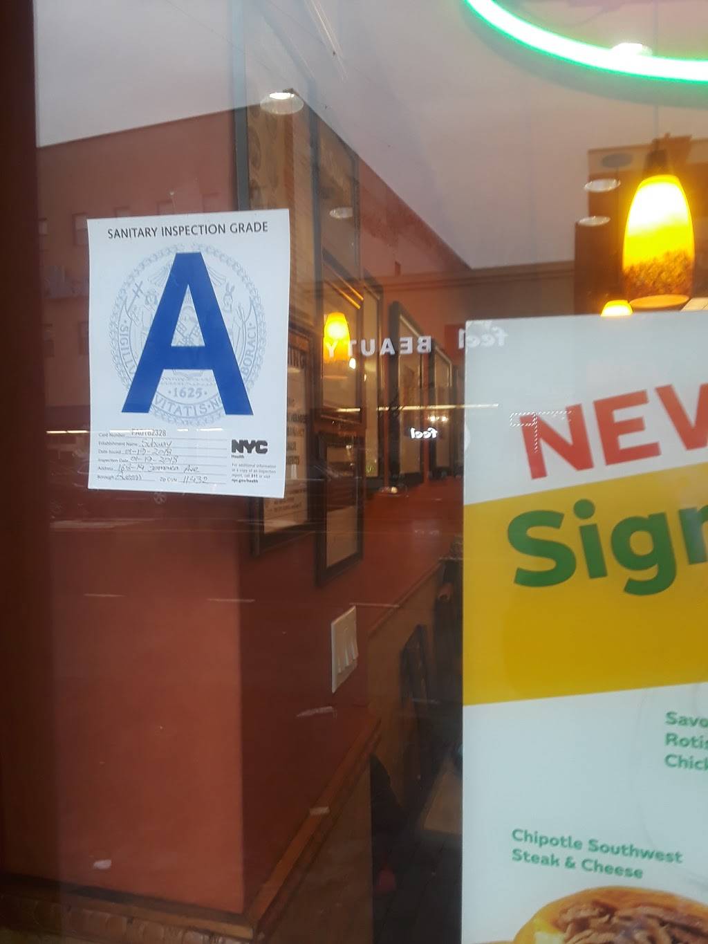 Subway Restaurants | restaurant | 168-16 Jamaica Ave, Jamaica, NY 11432, USA | 7182970236 OR +1 718-297-0236