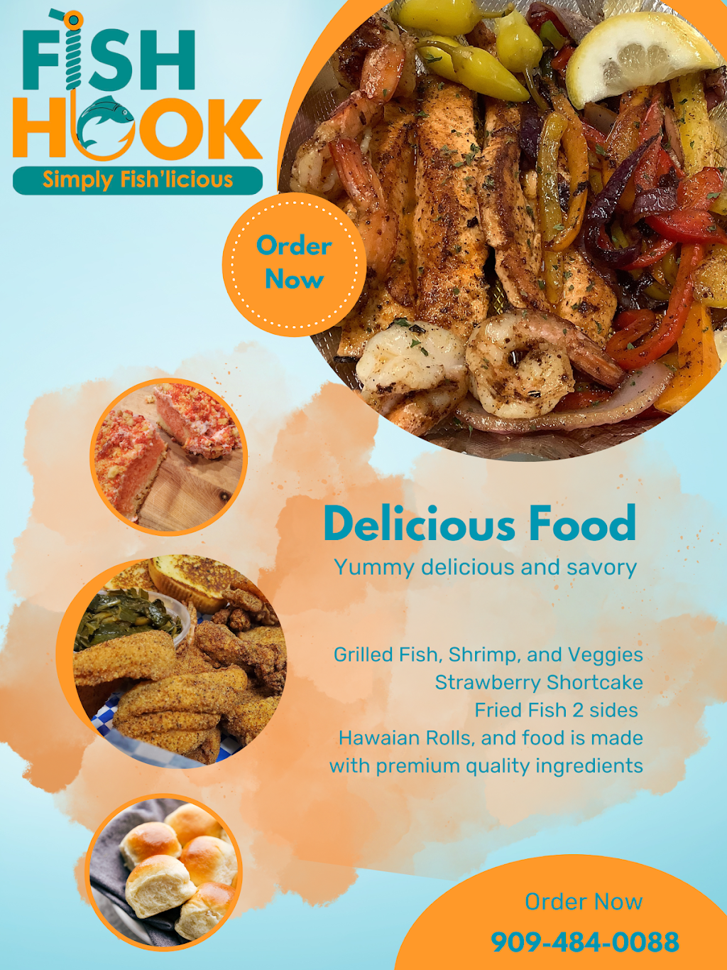 Fishhook Seafood | restaurant | 980 Ontario Mills Dr E, Ontario, CA 91764, USA | 9094840088 OR +1 909-484-0088