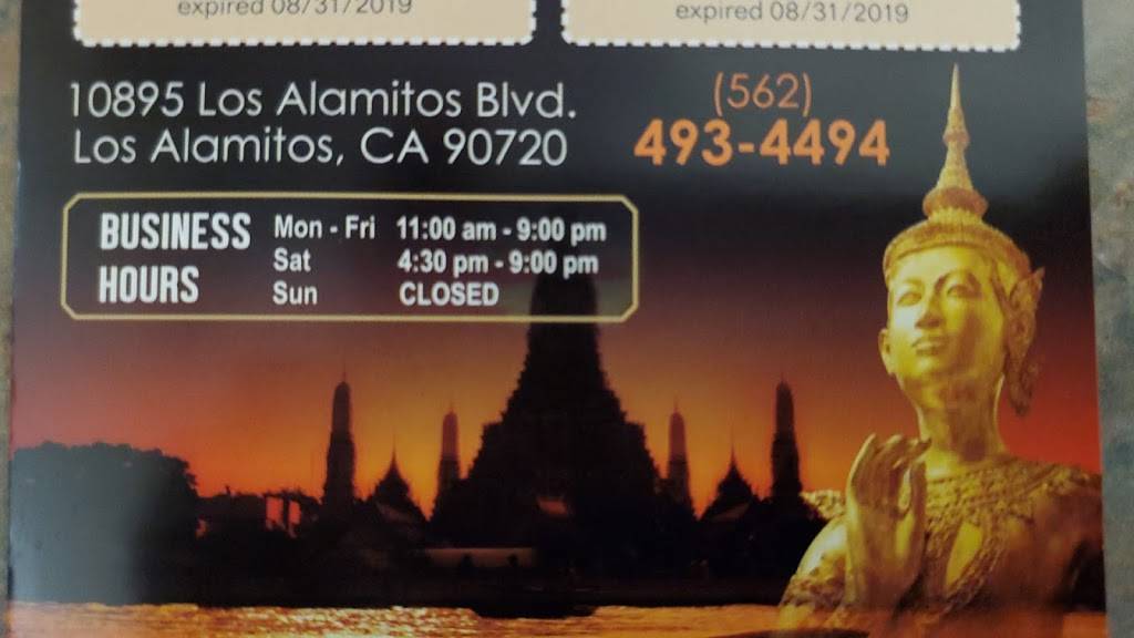 PadNoi Thai | restaurant | 10895 Los Alamitos Blvd, Los Alamitos, CA 90720, USA | 5624934494 OR +1 562-493-4494