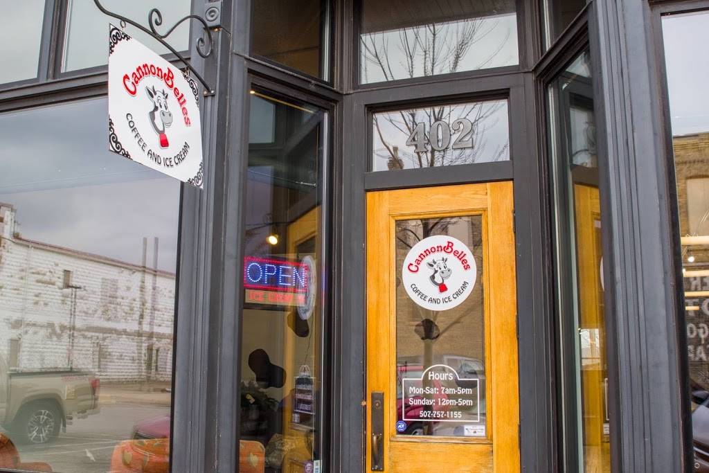 CannonBelles Coffee & Ice Cream | cafe | 402 Mill St W, Cannon Falls, MN 55009, USA | 5077571155 OR +1 507-757-1155