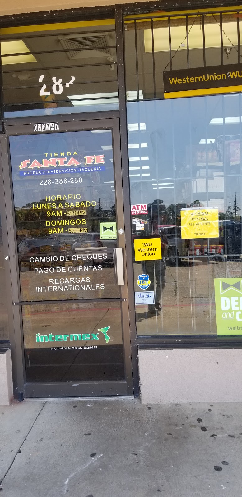 Tienda Santa Fe | restaurant | 288 Eisenhower Dr, Biloxi, MS 39531, USA | 2283882809 OR +1 228-388-2809