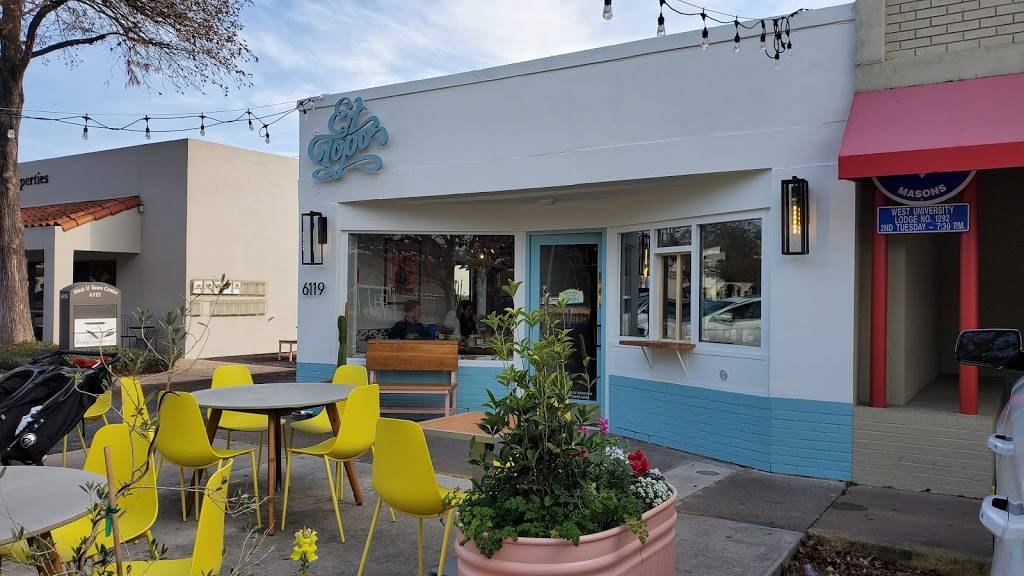 El Topo | restaurant | 6119 Edloe St, West University Place, TX 77005, USA | 8327957251 OR +1 832-795-7251