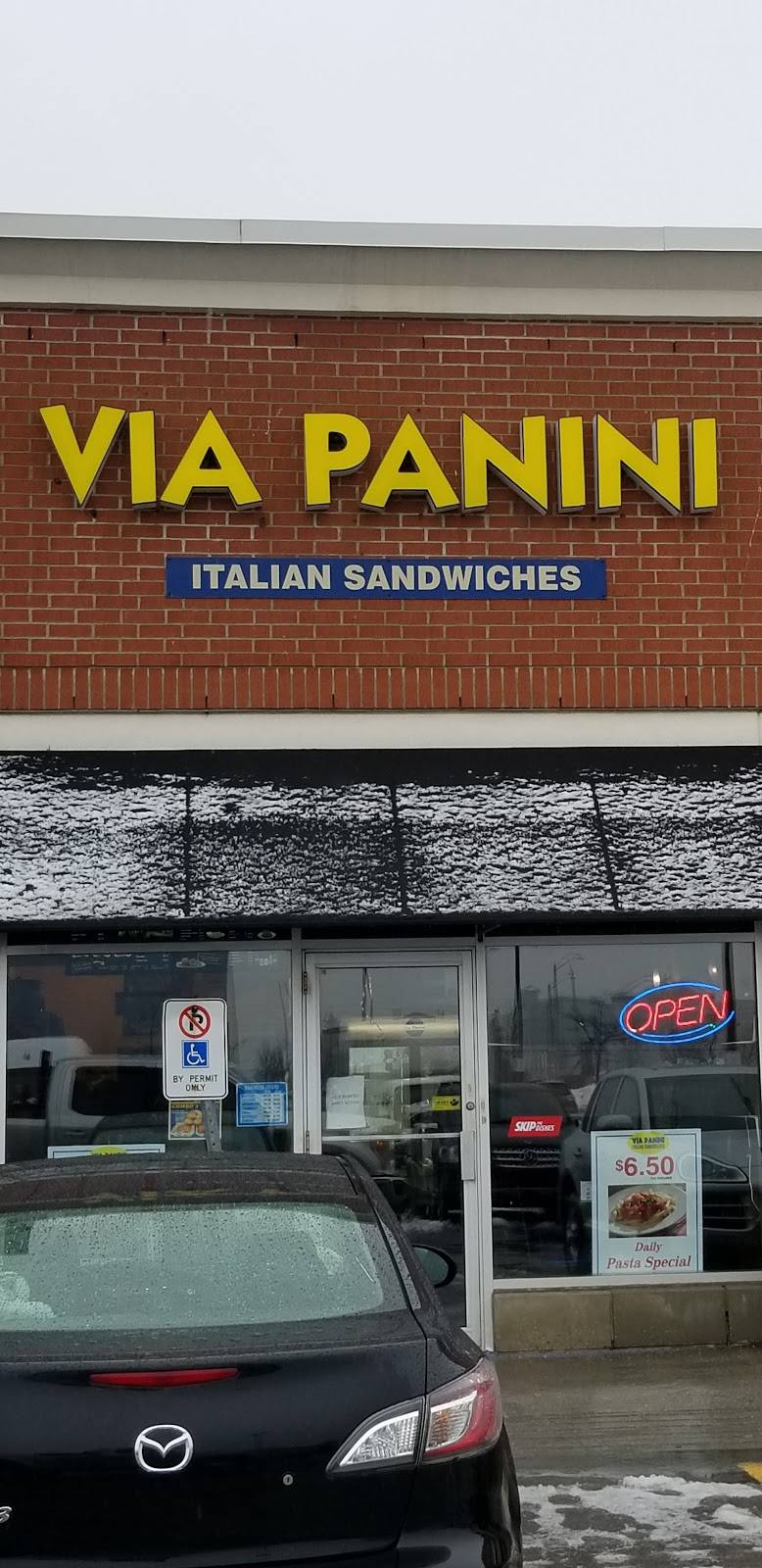 Via Panini Italian Sandwiches | restaurant | 90 Edgeley Blvd, Concord, ON L4K 5W7, Canada | 9057618781 OR +1 905-761-8781