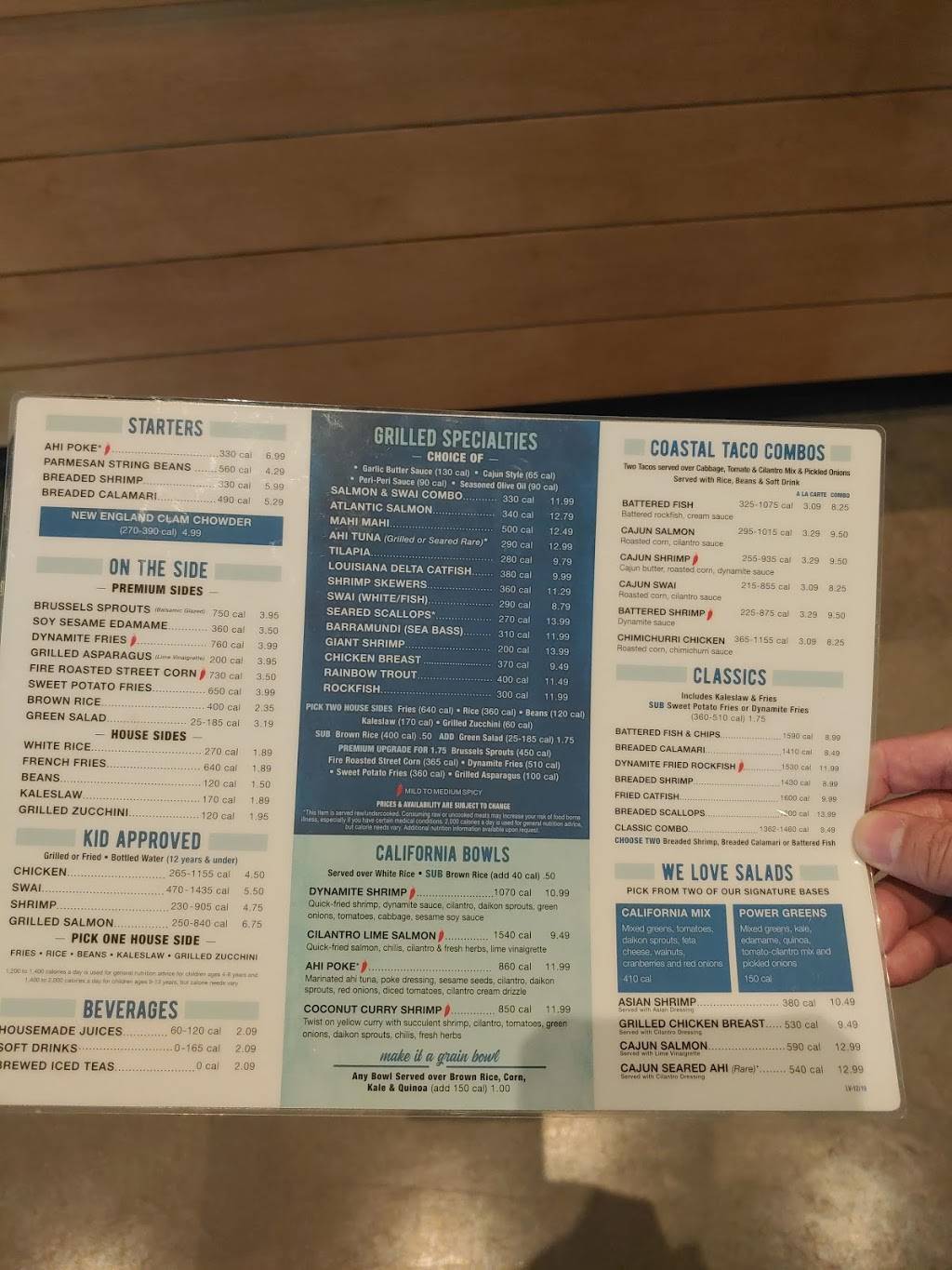 California Fish Grill | restaurant | 6560 S Rainbow Blvd #100, Las Vegas, NV 89118, USA | 7026051994 OR +1 702-605-1994