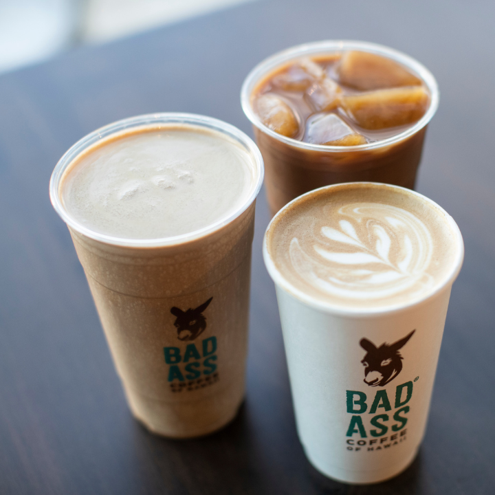 Bad Ass Coffee of Hawaii | cafe | 12904 Fry Rd Stuite 400, Cypress, TX 77433, USA | 3465800610 OR +1 346-580-0610