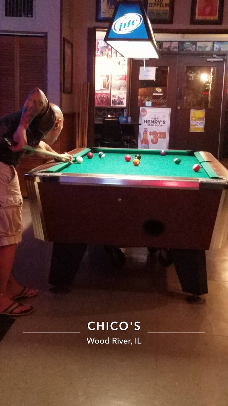 Chicos Bar & Grill | night club | 575 S 6th St, Wood River, IL 62095, USA | 6182541310 OR +1 618-254-1310