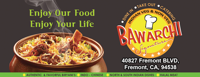 Fremont Bawarchi | restaurant | 40827 Fremont Blvd, Fremont, CA 94538, USA | 5106249949 OR +1 510-624-9949