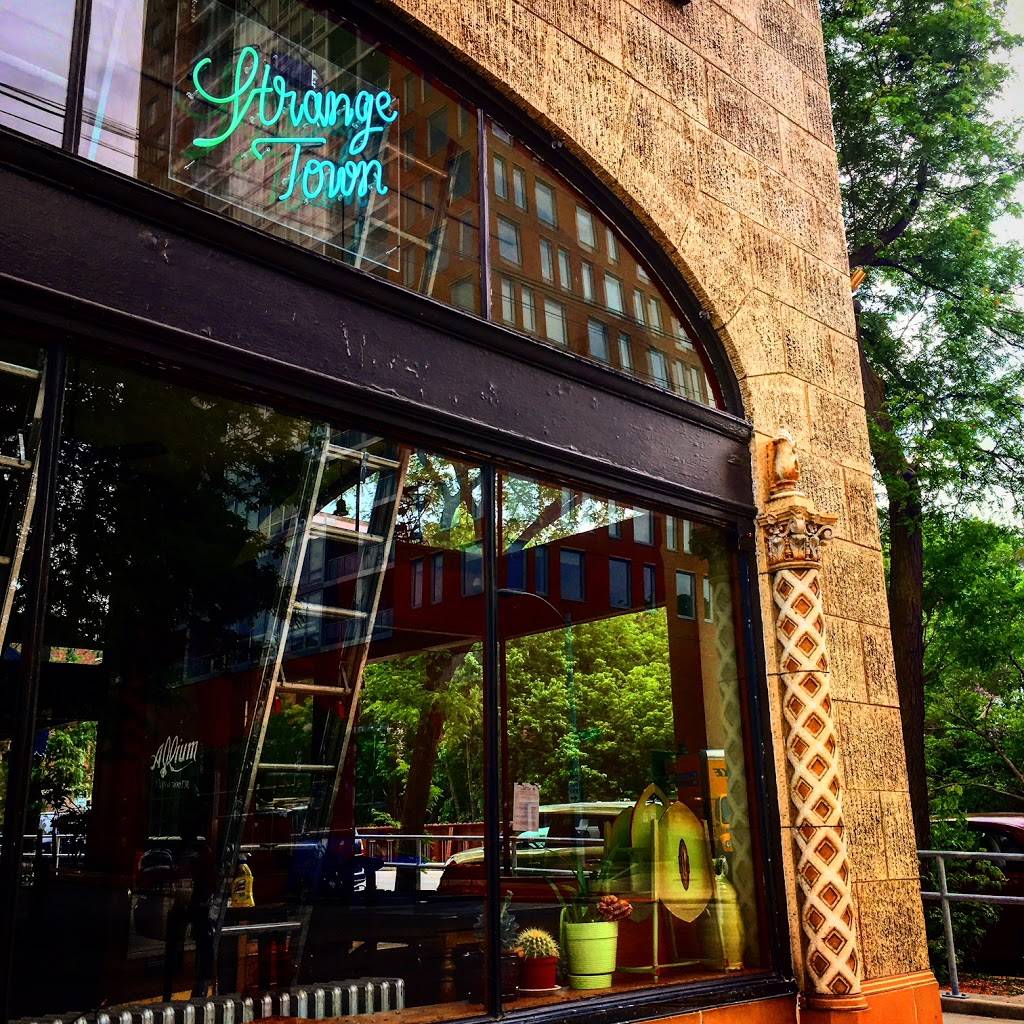 Strange Town | restaurant | 2101 N Prospect Ave, Milwaukee, WI 53202, USA | 4148850404 OR +1 414-885-0404
