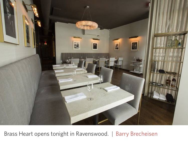 Brass Heart | restaurant | 4662 N Broadway, Chicago, IL 60640, USA | 7735649680 OR +1 773-564-9680