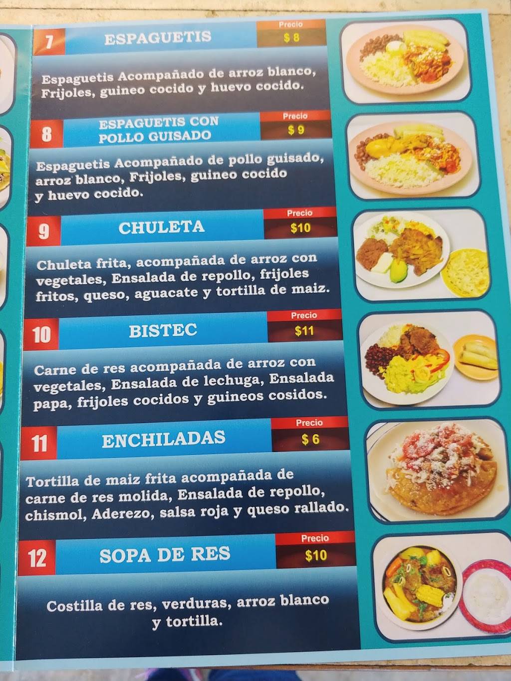 El Rinconcito Hondureno Inc | restaurant | 106 E Del Mar Cir, Aurora, CO 80011, USA | 7205244953 OR +1 720-524-4953