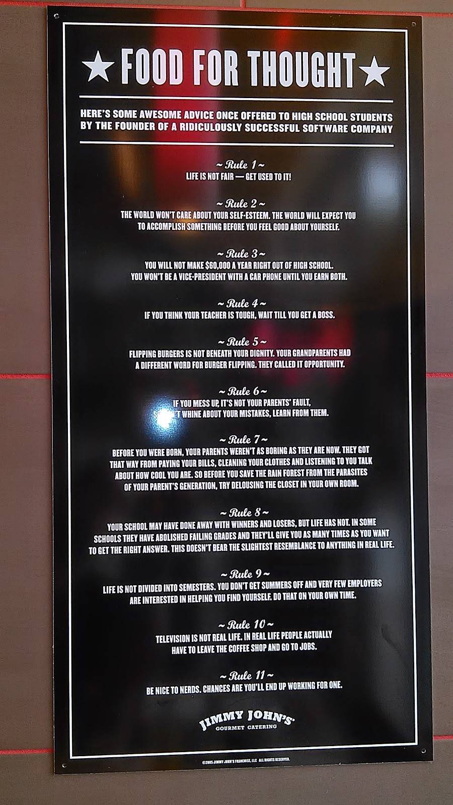 Jimmy Johns | meal delivery | 2531 W Sample Rd Suite C, Deerfield Beach, FL 33073, USA | 9549337871 OR +1 954-933-7871