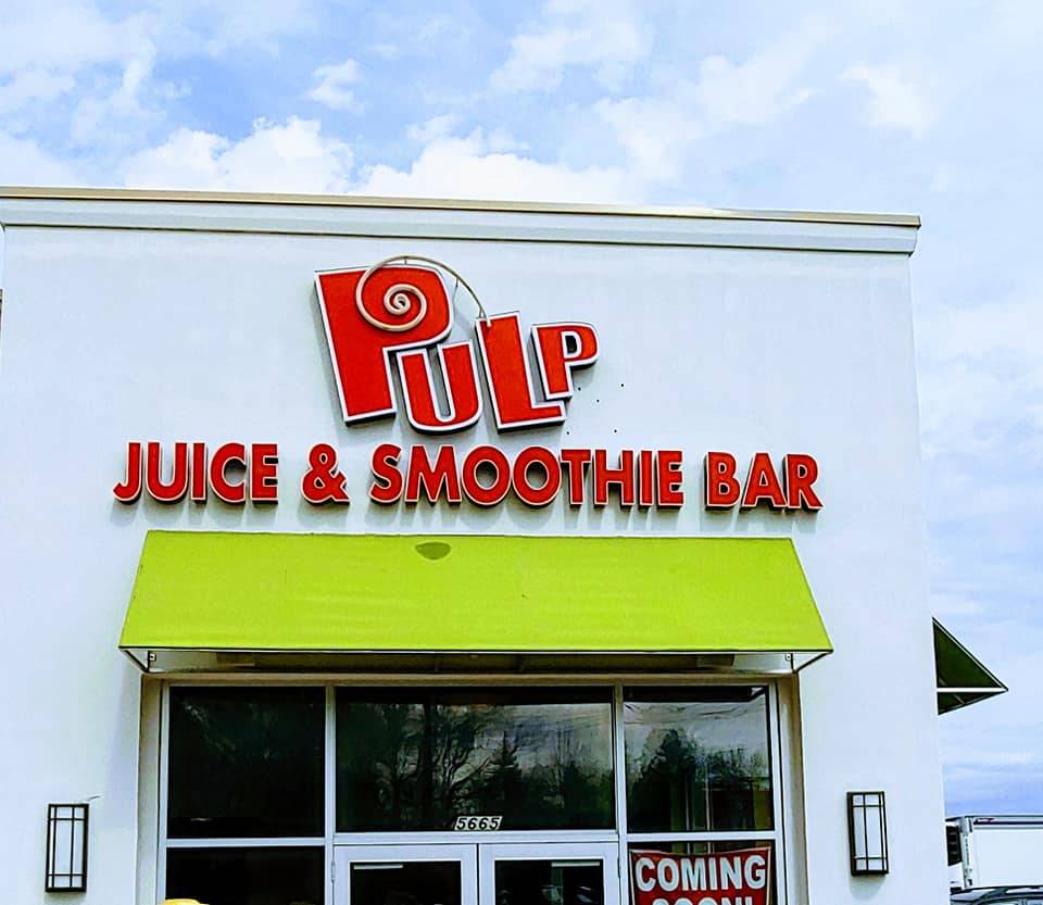 Pulp Juice and Smoothie Bar | restaurant | 5665 Youngstown Warren Rd, Niles, OH 44446, USA | 3305059672 OR +1 330-505-9672