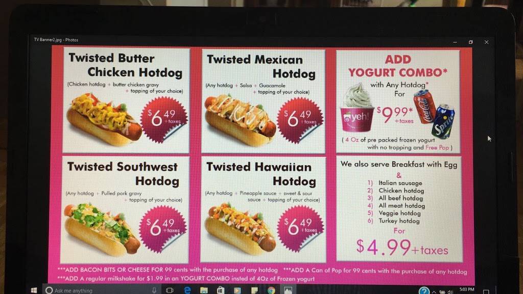 Twisted Hot Dog | restaurant | Wasaga Beach, ON L9Z 2K3, Canada | 9057828770 OR +1 905-782-8770