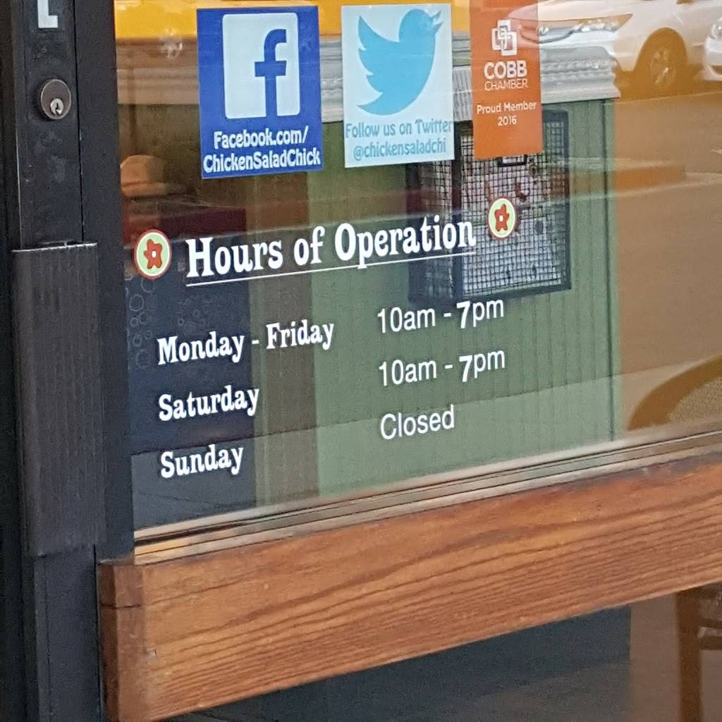 Chicken Salad Chick | restaurant | 4101 Roswell Rd #811, Marietta, GA 30062, USA | 7704159242 OR +1 770-415-9242
