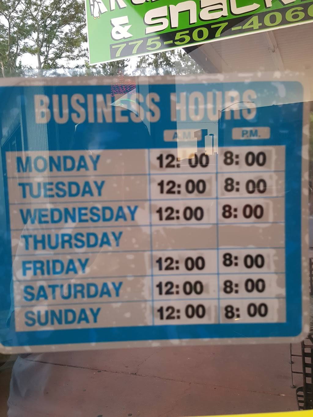 Krazy Fruits And Snacks | restaurant | 2275 G. St, Sparks, NV 89431, USA | 7755074066 OR +1 775-507-4066