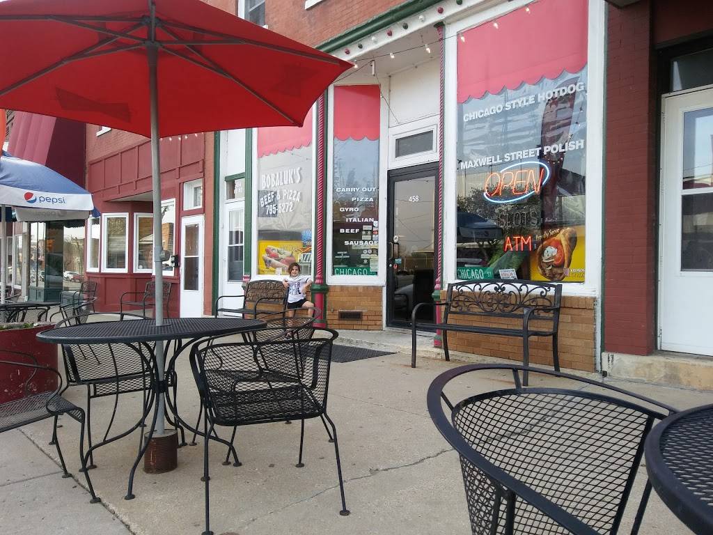 Bobaluks Beef & Pizza | restaurant | 458 Main St, Marseilles, IL 61341, USA | 8157955272 OR +1 815-795-5272