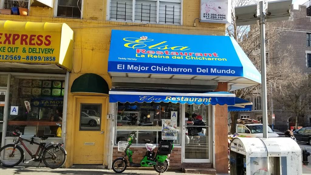 Elsa La Reina del Chicharron | restaurant | 4840 Broadway, New York, NY 10034, USA | 2123041070 OR +1 212-304-1070