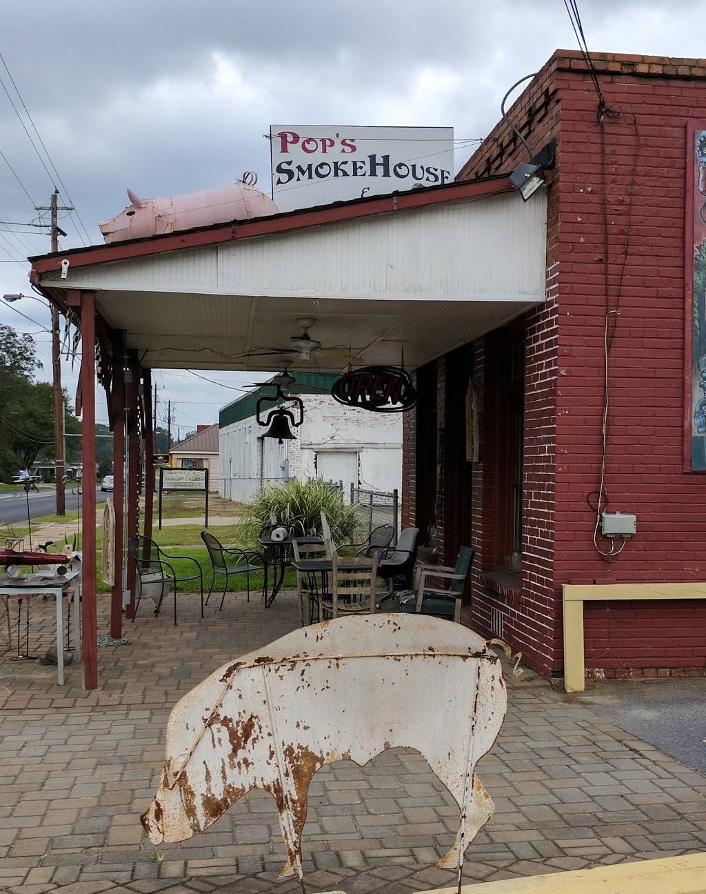 Pops Smokehouse & Grill Antiques | restaurant | 665 Main St, Whitesburg, GA 30185, USA | 7708366153 OR +1 770-836-6153