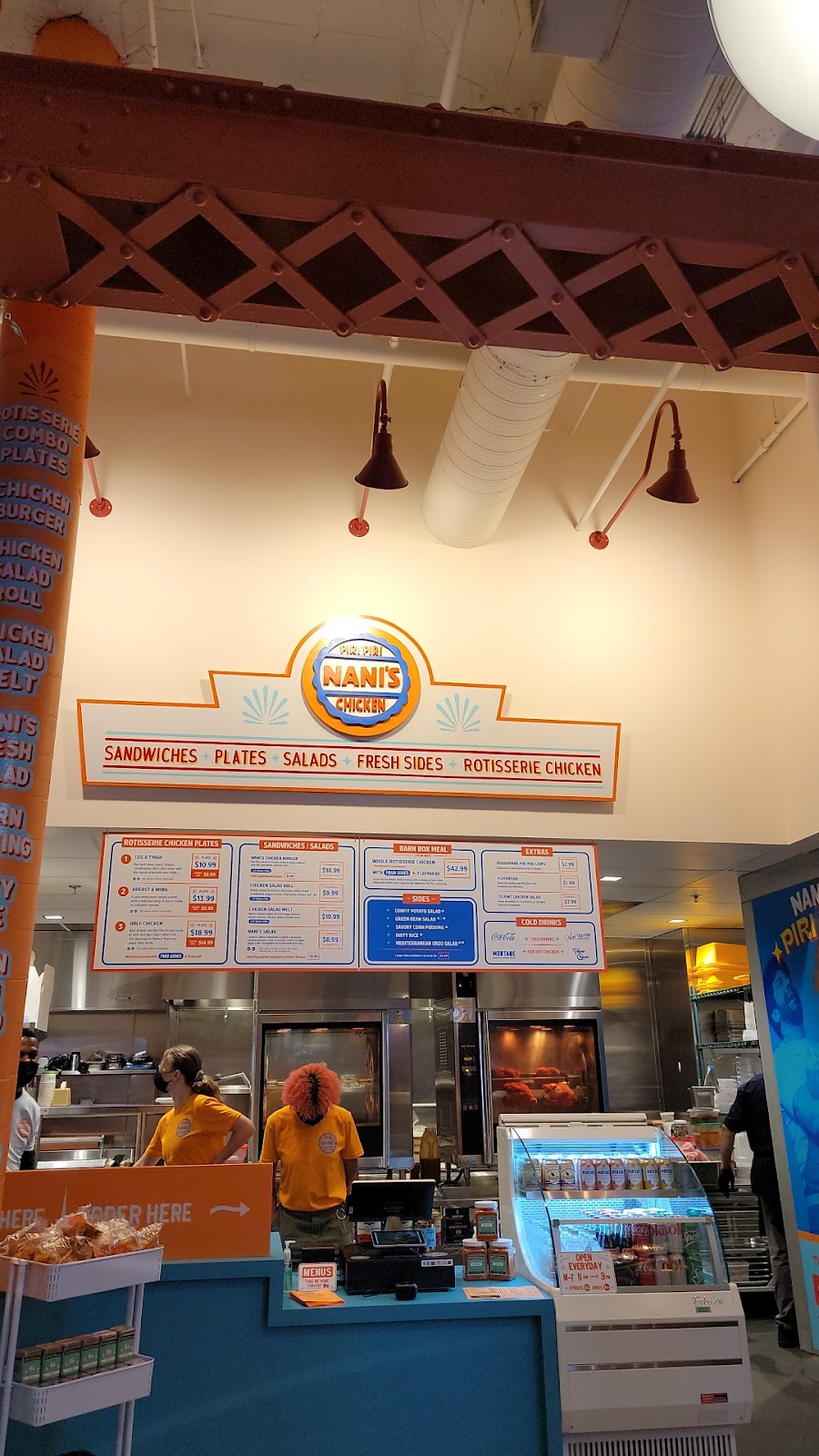 Nanis Piri Piri Chicken | restaurant | Ponce City Market 675 Ponce De Leon Ave NE Ext. 125, Atlanta, GA 30308, USA | 4043433005 OR +1 404-343-3005