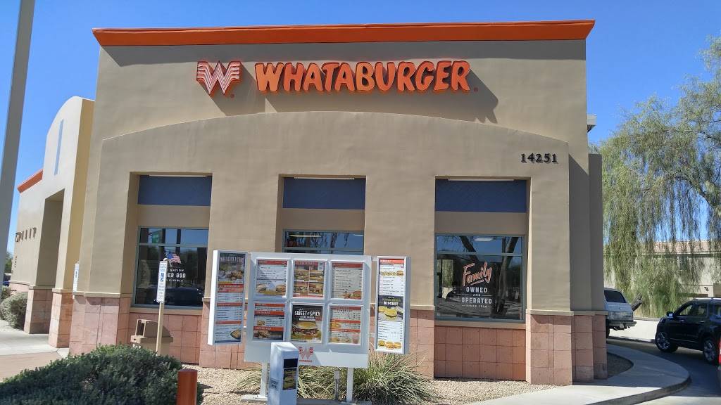 Whataburger | restaurant | 14251 W Indian School Rd, Goodyear, AZ 85395, USA | 6235362279 OR +1 623-536-2279