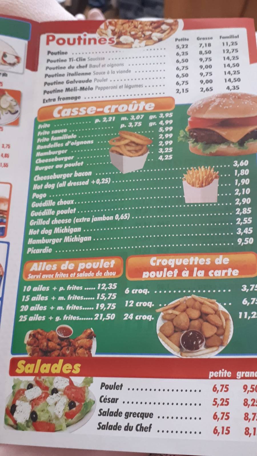 Cantine Ti-Clin | restaurant | 632 Rue Principale, Saint-Dominique, QC J0H 1L0, Canada | 4502618383 OR +1 450-261-8383