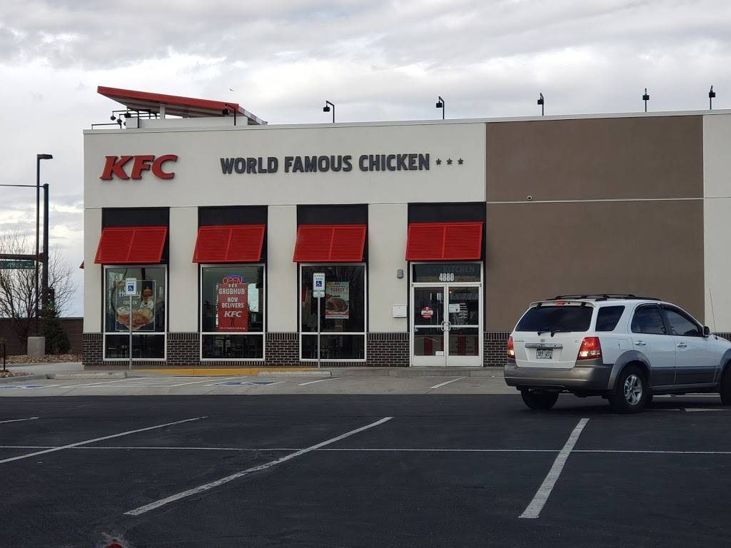 KFC | restaurant | 4880 N, Tower Rd, Denver, CO 80249, USA | 3033734020 OR +1 303-373-4020