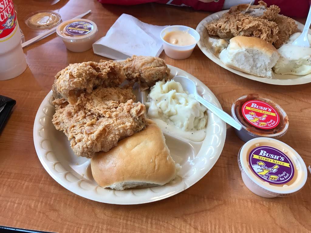 Bushs Chicken | restaurant | 8831 Potranco Rd, San Antonio, TX 78251, USA | 2105216844 OR +1 210-521-6844