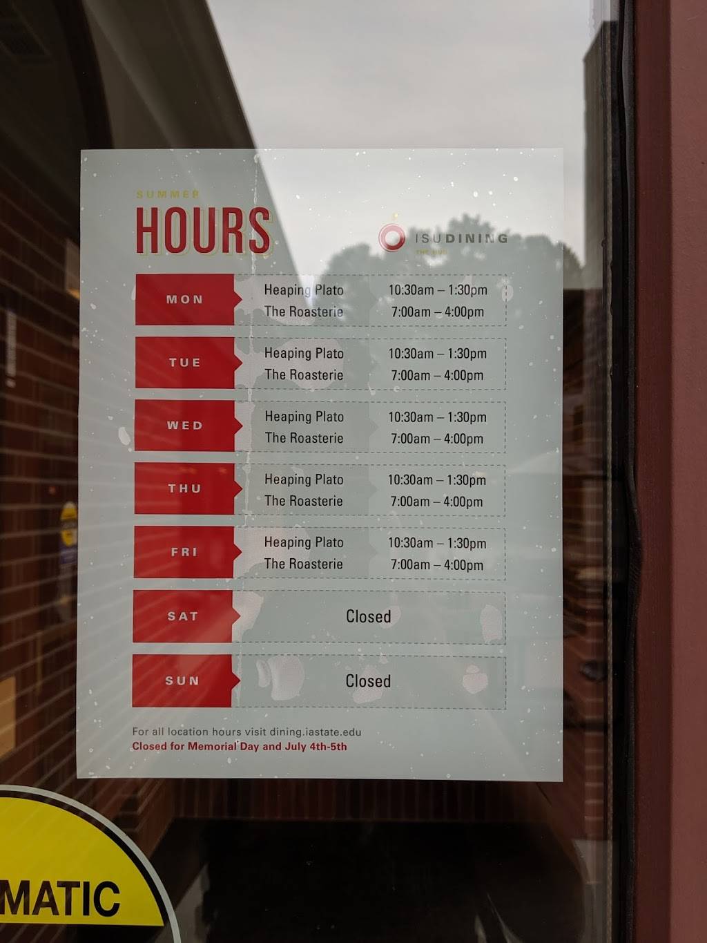 The Hub-Heaping Plato & The Roasterie | cafe | 605 Morrill Rd, Ames, IA 50011, USA | 5152944830 OR +1 515-294-4830