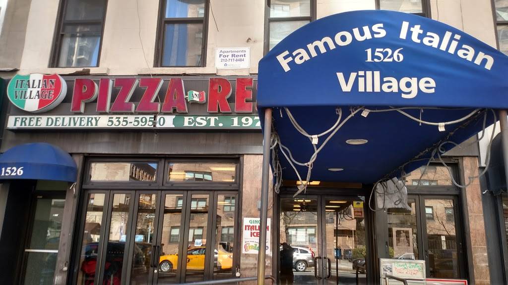 Italian Village Pizza | restaurant | 1494 1st Avenue #1, New York, NY 10075, USA | 2125355950 OR +1 212-535-5950