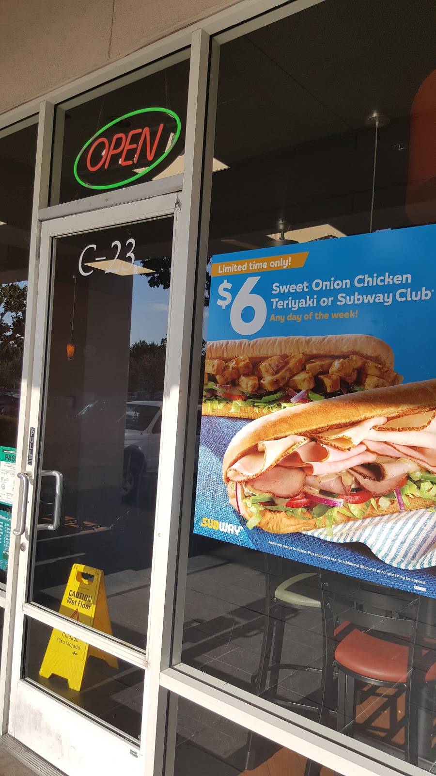 Subway Restaurants | restaurant | 4555 Hopyard Rd, Pleasanton, CA 94588, USA | 9254600707 OR +1 925-460-0707