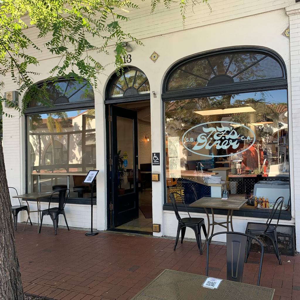 JJ’s Diner | restaurant | 413 State St, Santa Barbara, CA 93101, USA | 8057708066 OR +1 805-770-8066