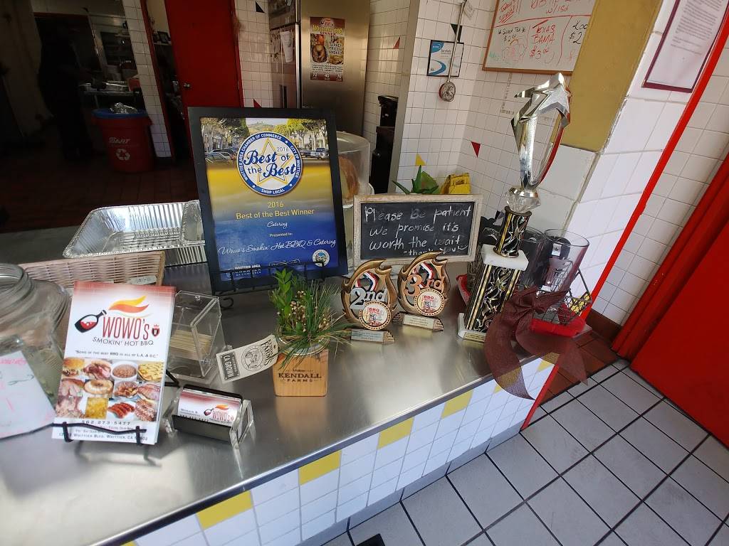 WOWOS SMOKIN HOT BBQ & CATERING | restaurant | 13022 Whittier Blvd, Whittier, CA 90602, USA | 5622735477 OR +1 562-273-5477