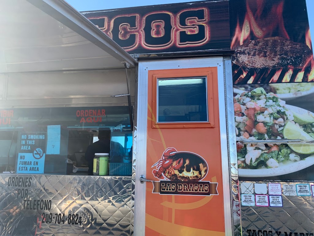 Tacos Y Mariscos Las Brasas | restaurant | 403 N Mercey Springs Rd, Los Banos, CA 93635, USA | 2097048824 OR +1 209-704-8824