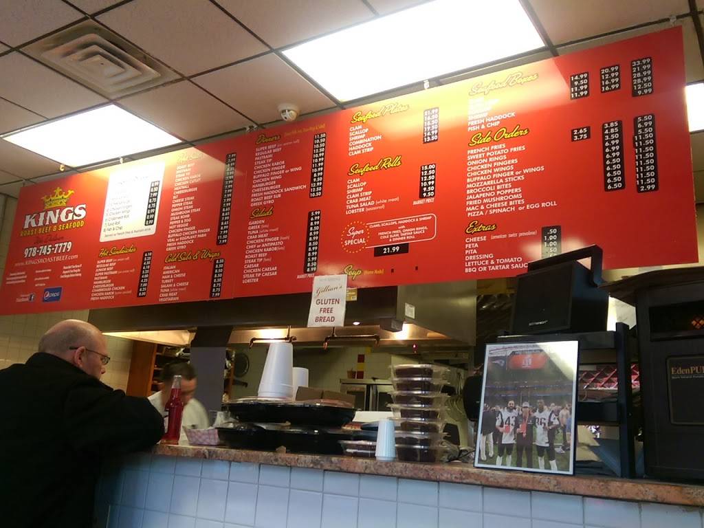 Kings Famous Roast Beef & Seafood | restaurant | 145 North St, Salem, MA 01970, USA | 9787457779 OR +1 978-745-7779